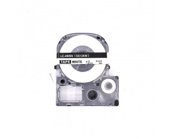 Лента Epson Tape - LK4WBN Std Blk/Wht 12/9 лента 12mm / 9m для LW400 / LW700