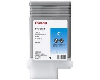 Картридж PFI-102 C (синий) для Canon IPF605/750 (130 мл)