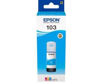 Чернила Epson 103 EcoTank Cyan ink bottle (7500 стр.) для L31xx