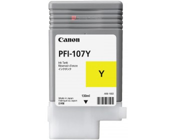 Картридж PFI-107 Y (желтый) для Canon IPF670/770 (130 мл)