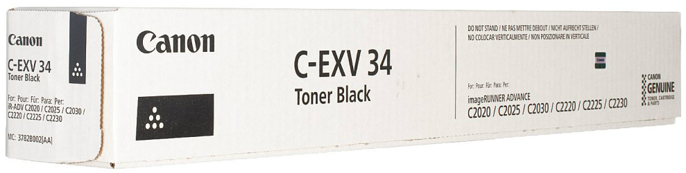 Canon C-EXV34 (black). На выгодных условиях