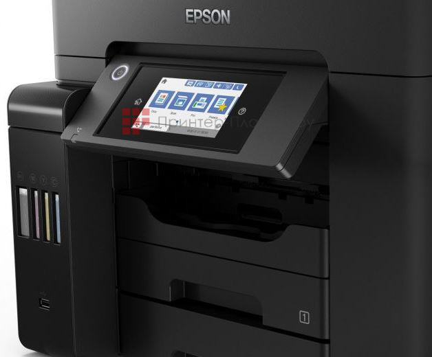 Epson L6570. Удобное управление с ЖК-экраном 